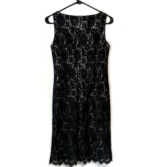 Ann Taylor Lace Sleeveless Dress - Picture 2 of 5